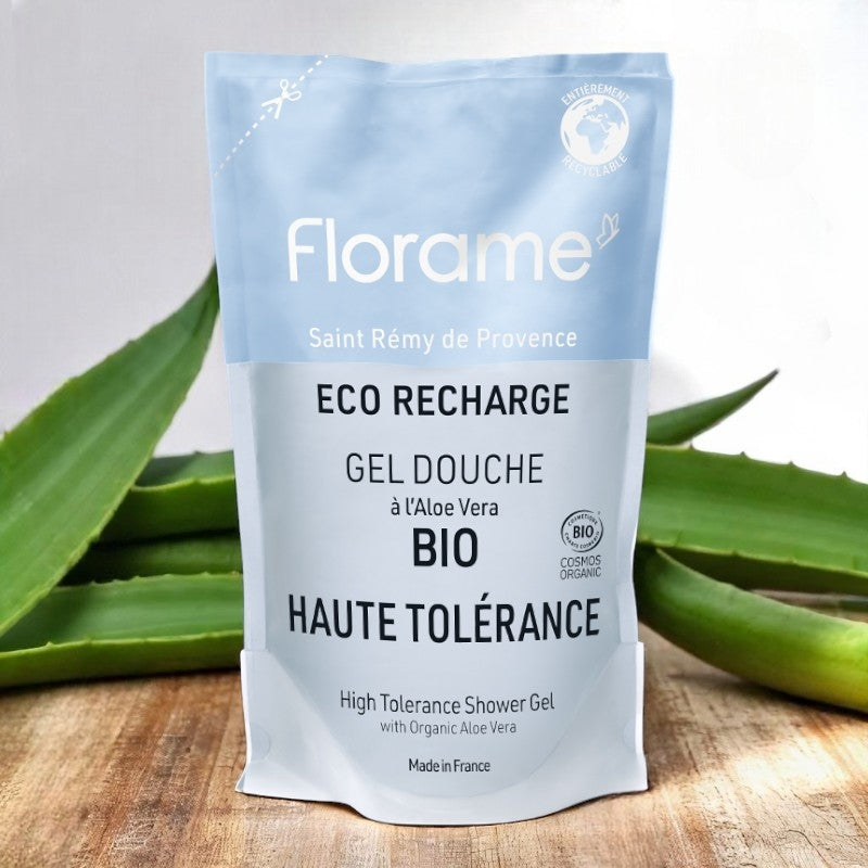 Recharge gel douche haute tolerance bio 700 ml florame 2