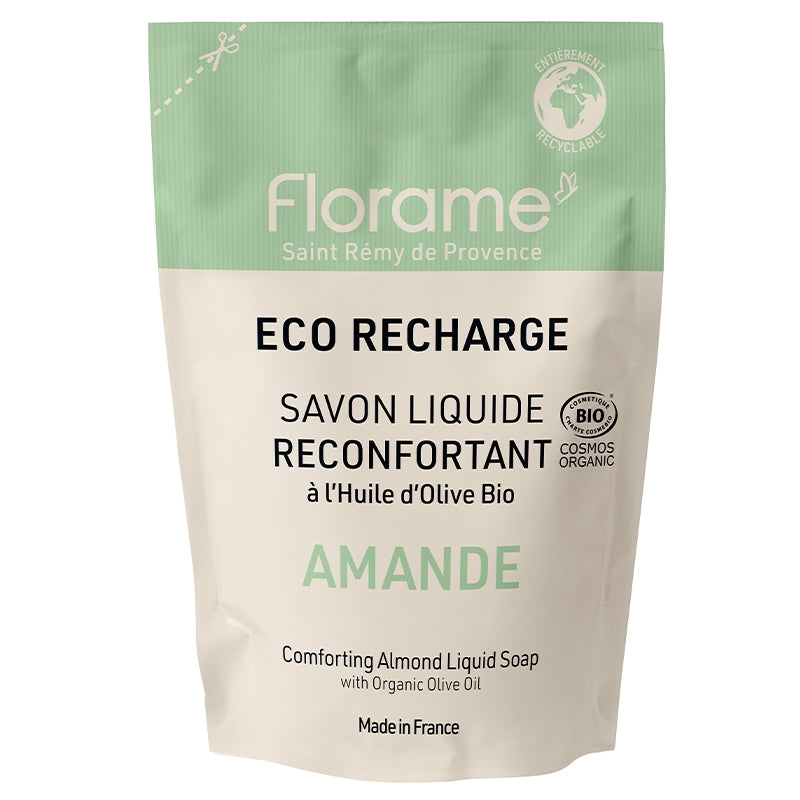 Recharge savon liquide BIO amande - 470ml - Florame