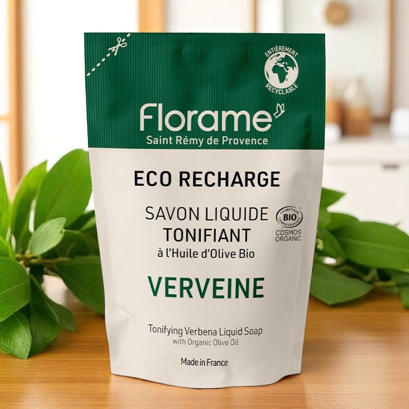 Recharge savon liquide BIO verveine - 470ml - Florame
