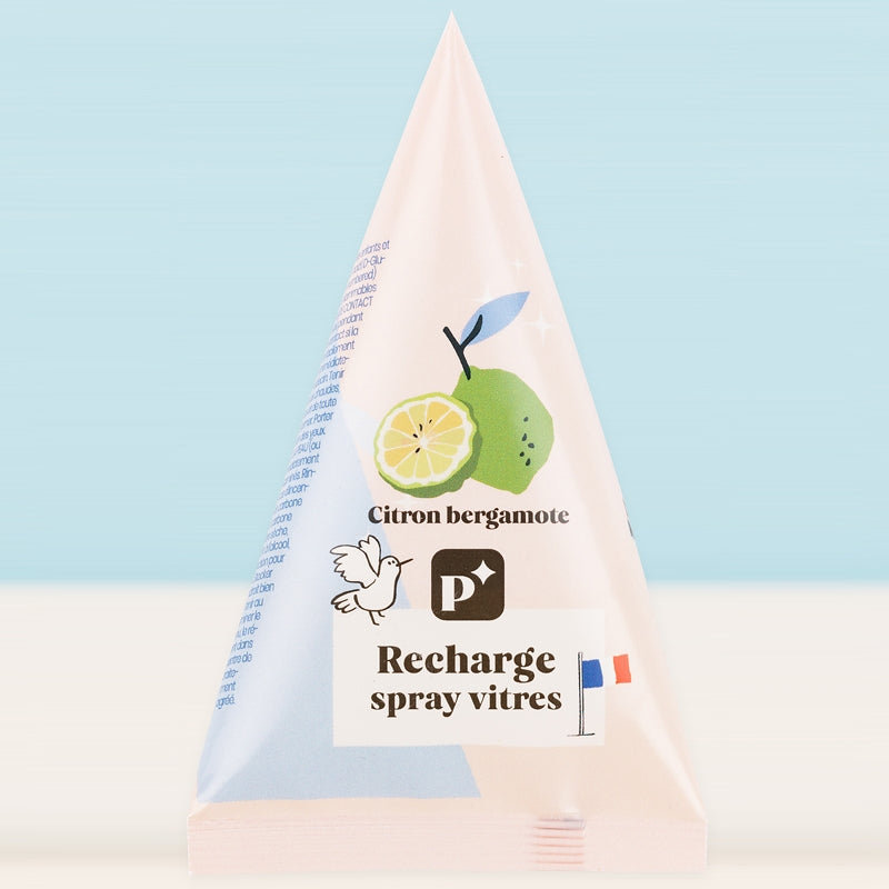 ECO Zitronen-Bergamotte Fensterspray Nachfüllpackung - 50 g - Pimpant