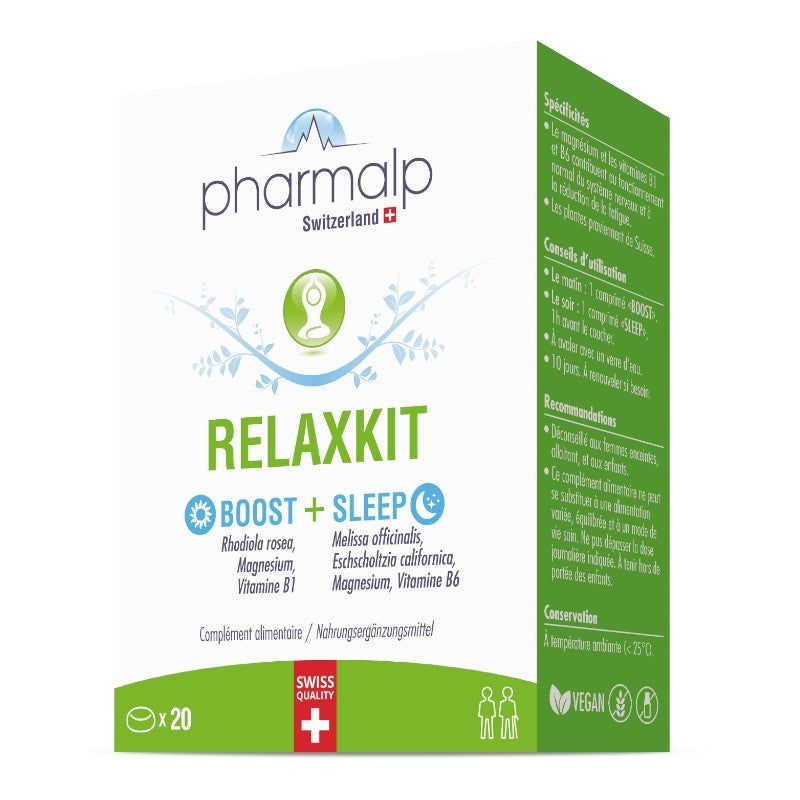 Relaxkit – 20 Tabletten – Pharmalp