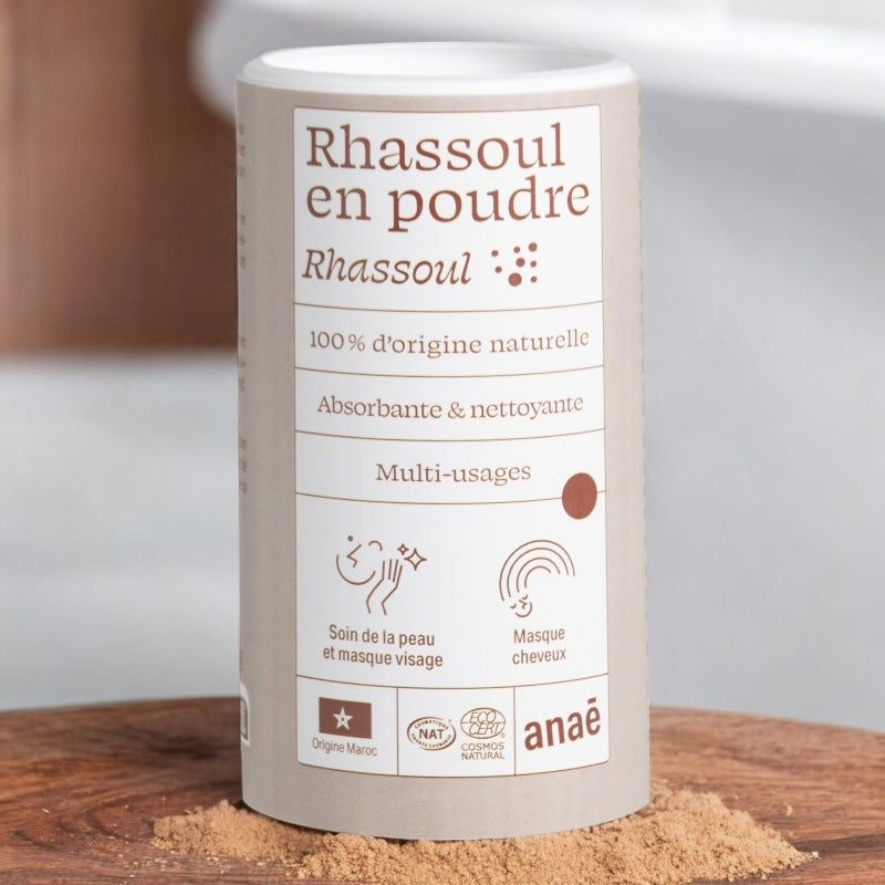 Rhassoul argile surfin - 500g - Anaé