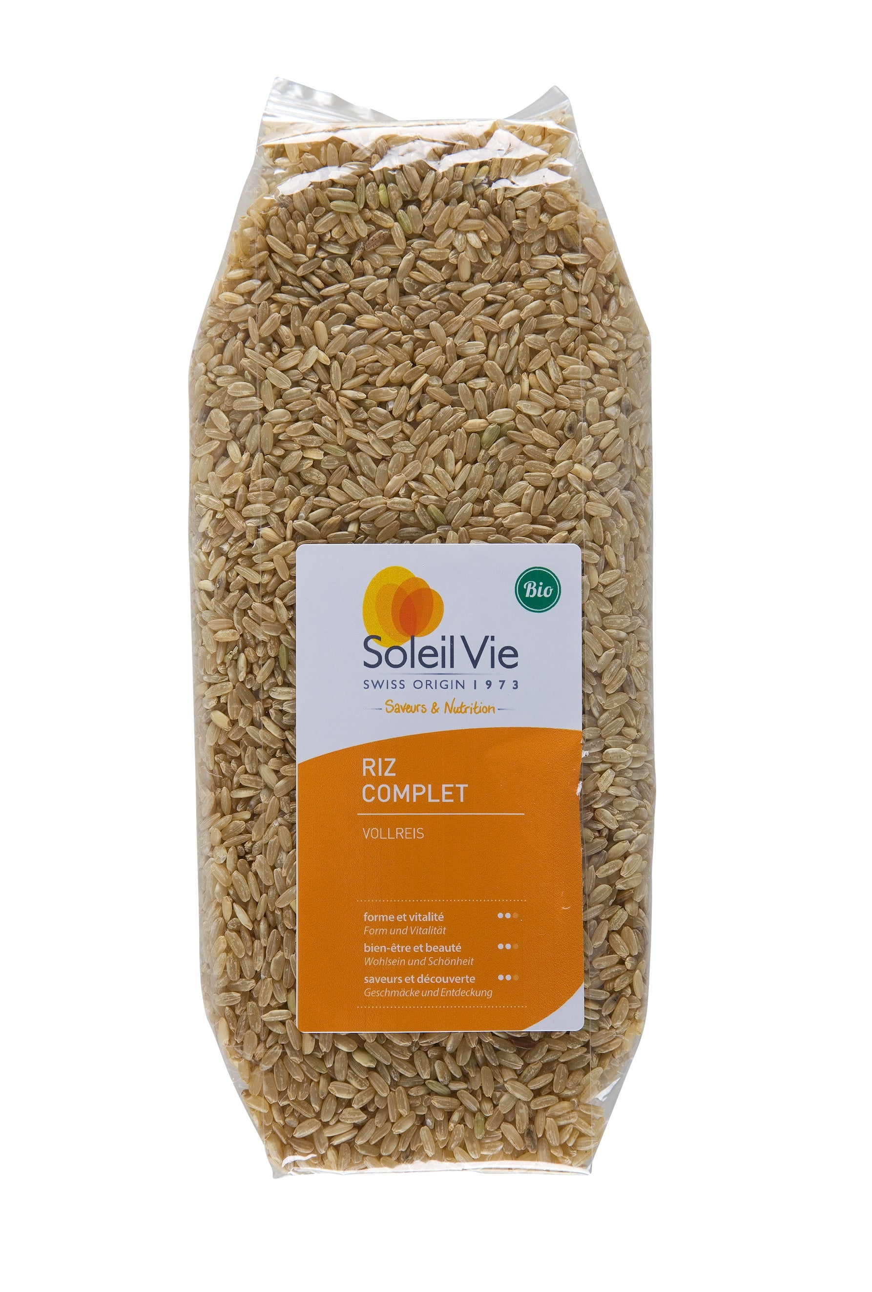 Riz complet BIO - 500g - Soleil Vie
