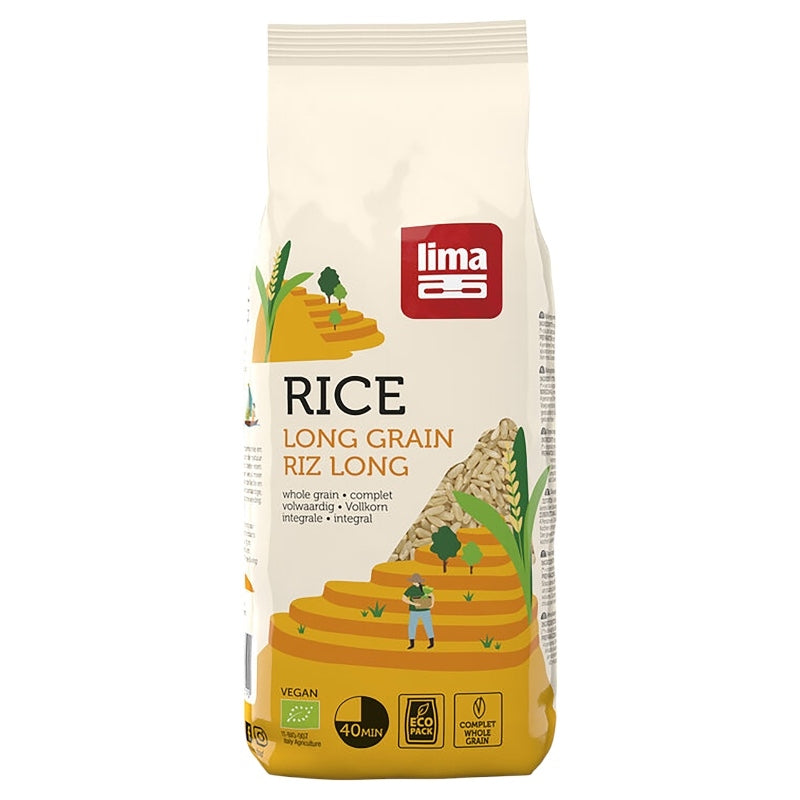 Riz long grain complet BIO - 1kg - Lima