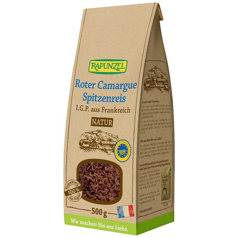 Riz rouge de Camargue IGP long grain BIO - 500g - Rapunzel