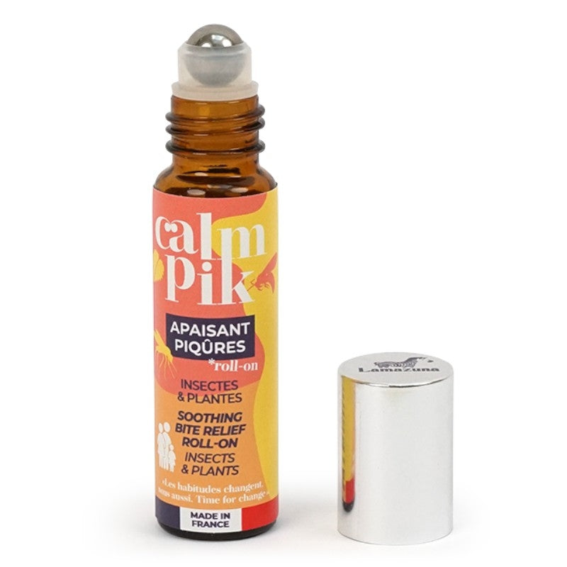 Wohltuender Roll-on gegen Insektenstiche, Kamille & Lavendel – 10 ml – Lamazuna