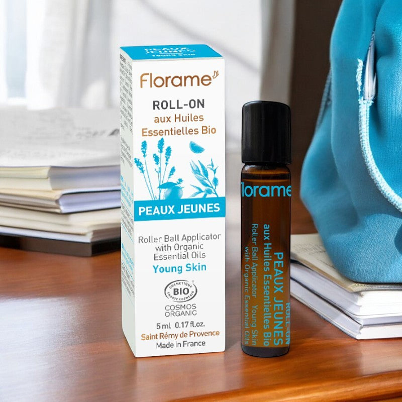 Roll-on BIO peaux jeunes - 5ml - Florame