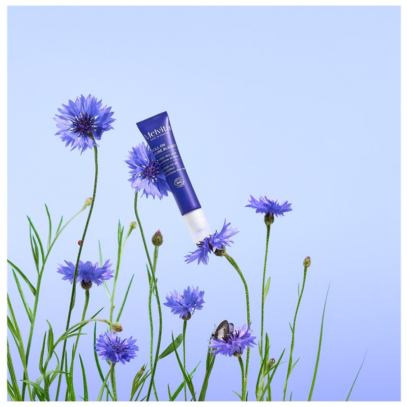 Roll-on givré BIO eau florale bleuet - 10ml - Melvita