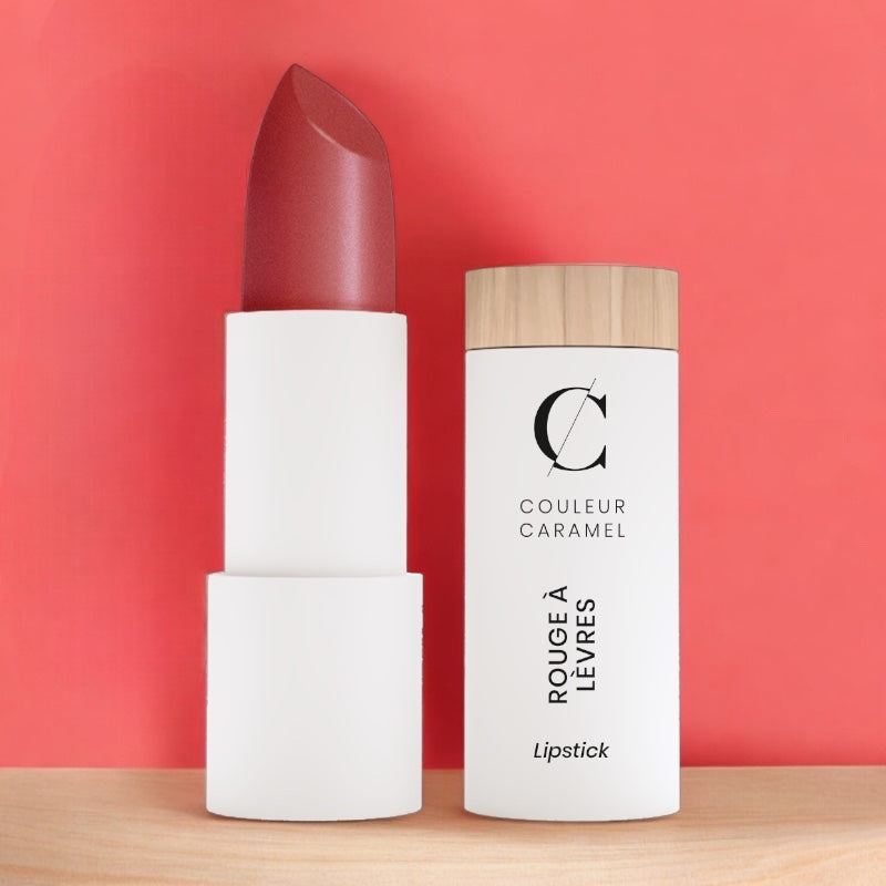 Rouge à lèvres brillant Framboise N°238 BIO - 3,5g - Couleur Caramel