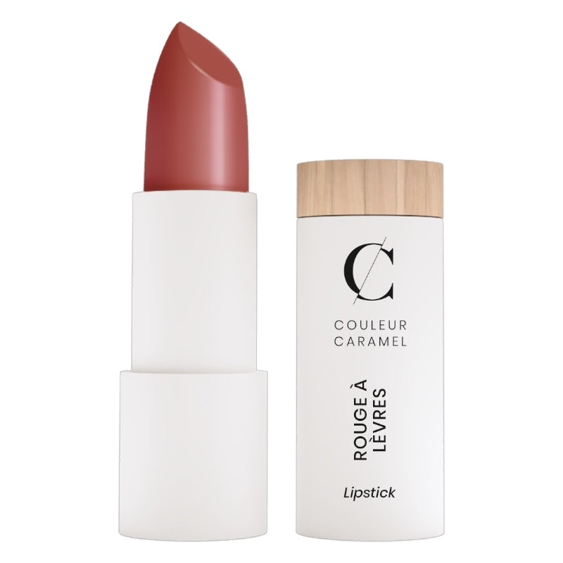 Rouge à lèvres mat Beige rosé N°126 BIO - 3,5g - Couleur Caramel