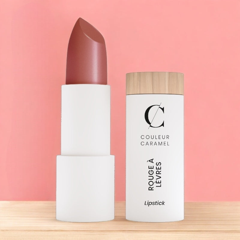 Rouge à lèvres nacré Brun rouille N°224 BIO - 3,5g - Couleur Caramel