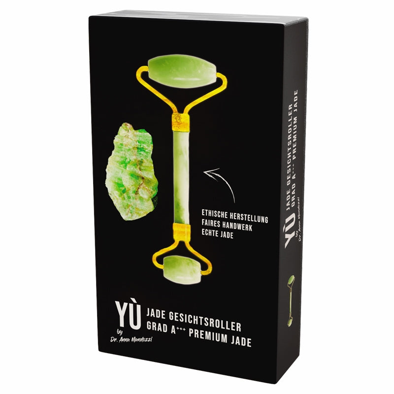 Jaderoller für die Gesichtsmassage - Yù Beauty