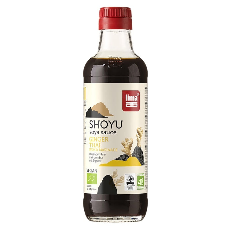 Bio-Ingwer-Sojasauce – 250 ml – Lima
