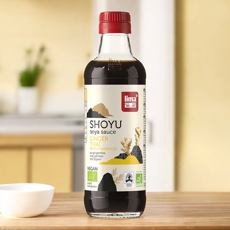 Bio-Ingwer-Sojasauce – 250 ml – Lima