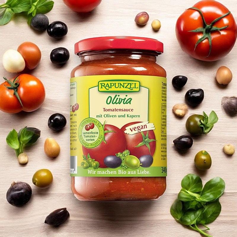 Olivia Bio-Tomatensauce - 340 g - Rapunzel