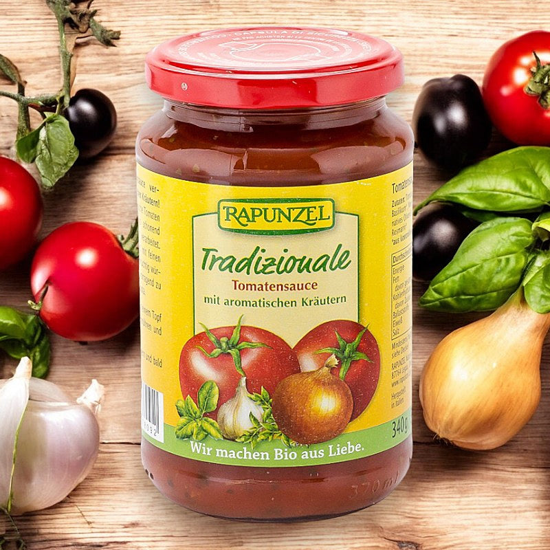 Bio-Tomatensauce Tradizionale – 340 g – Rapunzel