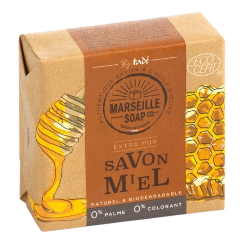 Marseille-Seife mit Honig - 100g - Tadé