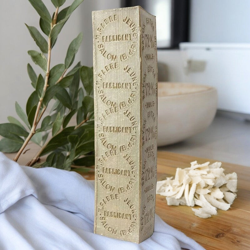 Grüne Marseille-Seife mit Olivenöl – 2,5 kg – Marius Fabre