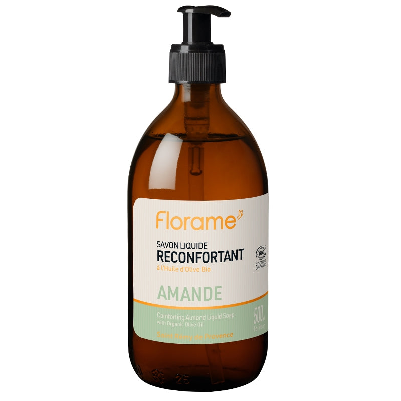Savon liquide BIO amande - 500ml - Florame