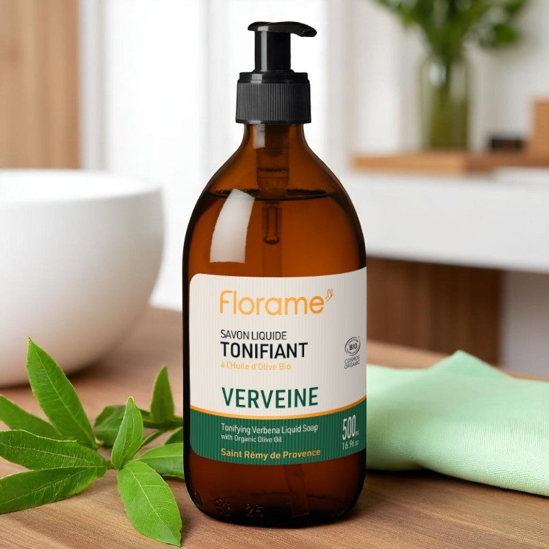 Savon liquide BIO verveine - 500ml - Florame