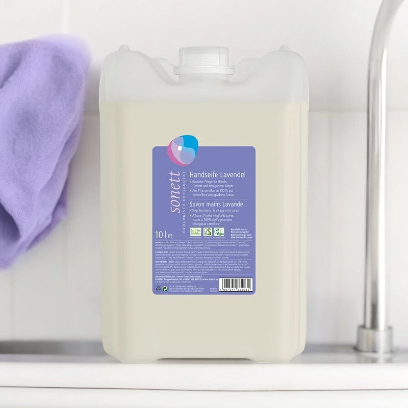Savon liquide mains, visage & corps lavande ECO - 10l - Sonett