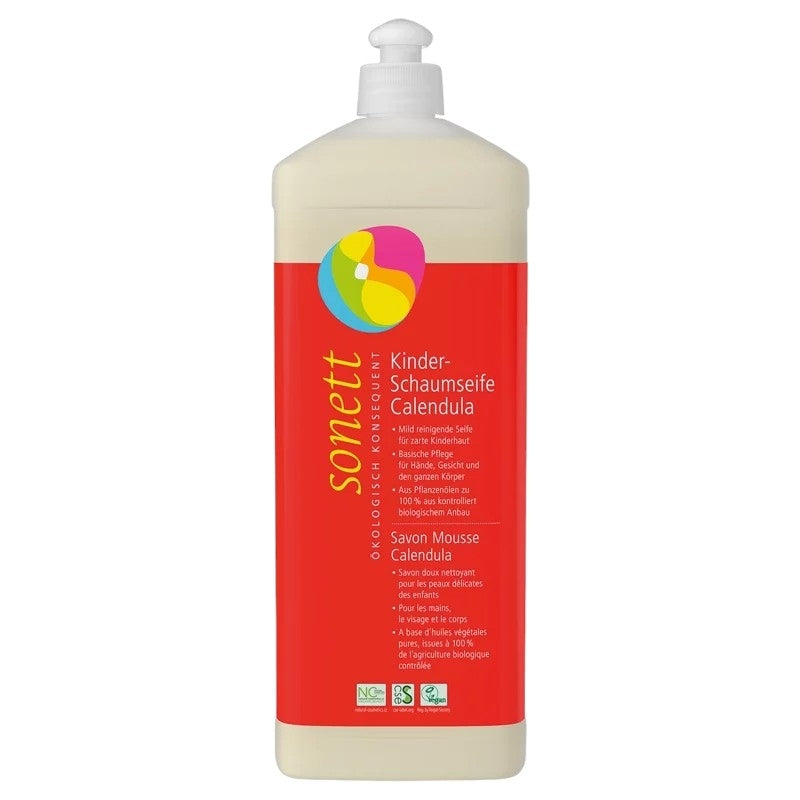 Savon mousse enfant calendula ECO - 1l - Sonett
