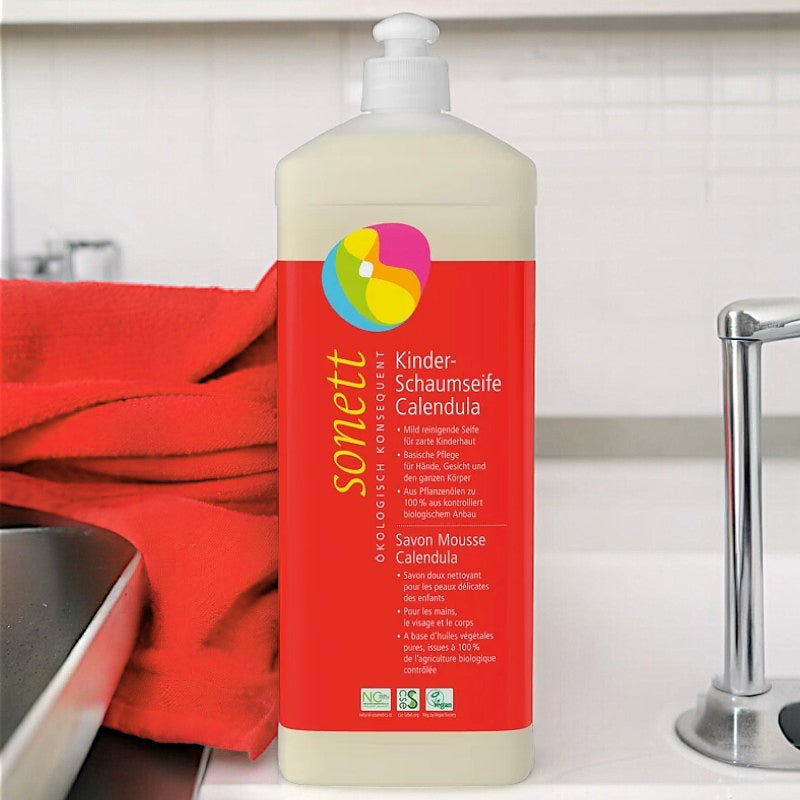 Savon mousse enfant calendula ECO - 1l - Sonett