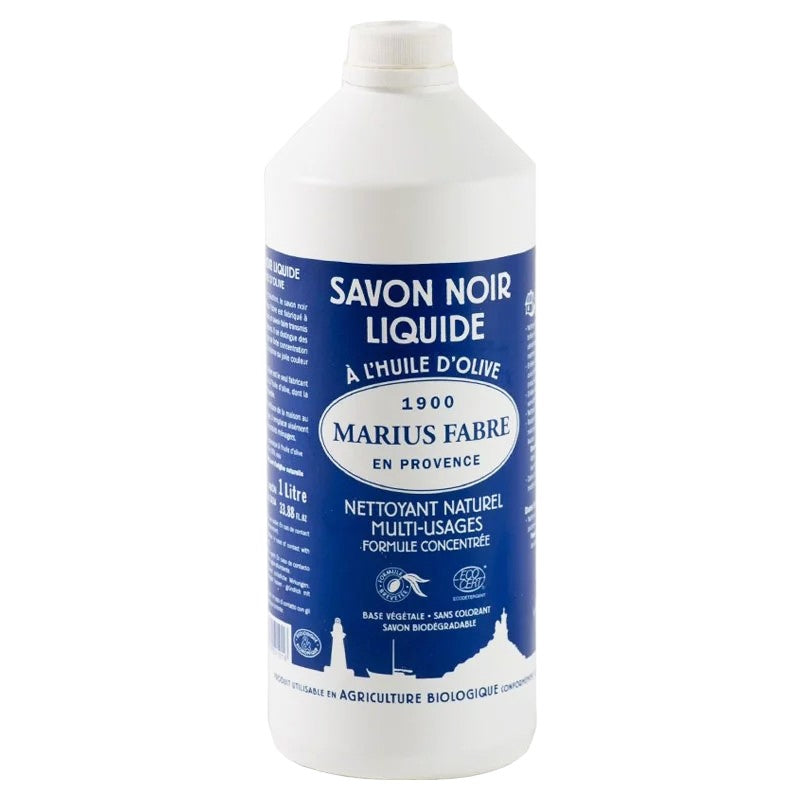Savon noir liquide à l'huile d'olive - 1l - Marius Fabre