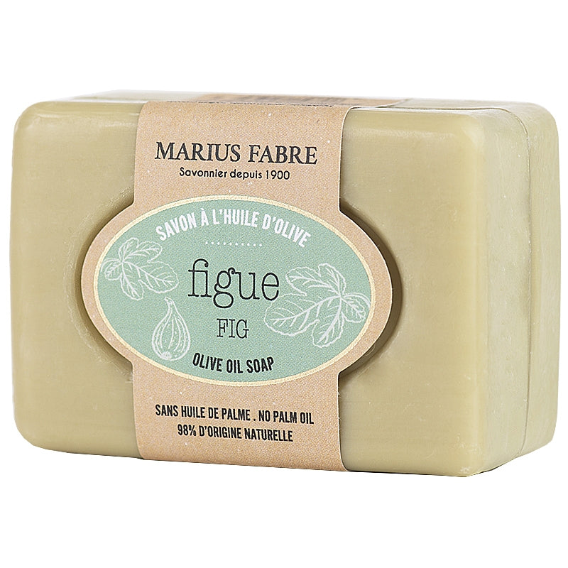 Savonnette a l huile d olive a la figue 100 g marius fabre