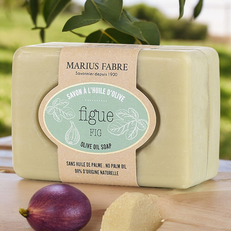 Savonnette a l huile d olive a la figue 100 g marius fabre 2