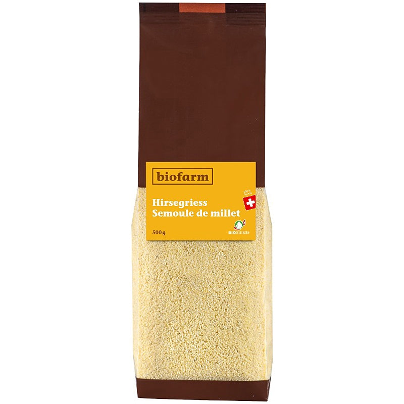Semoule de millet suisse BIO - 500g - Biofarm