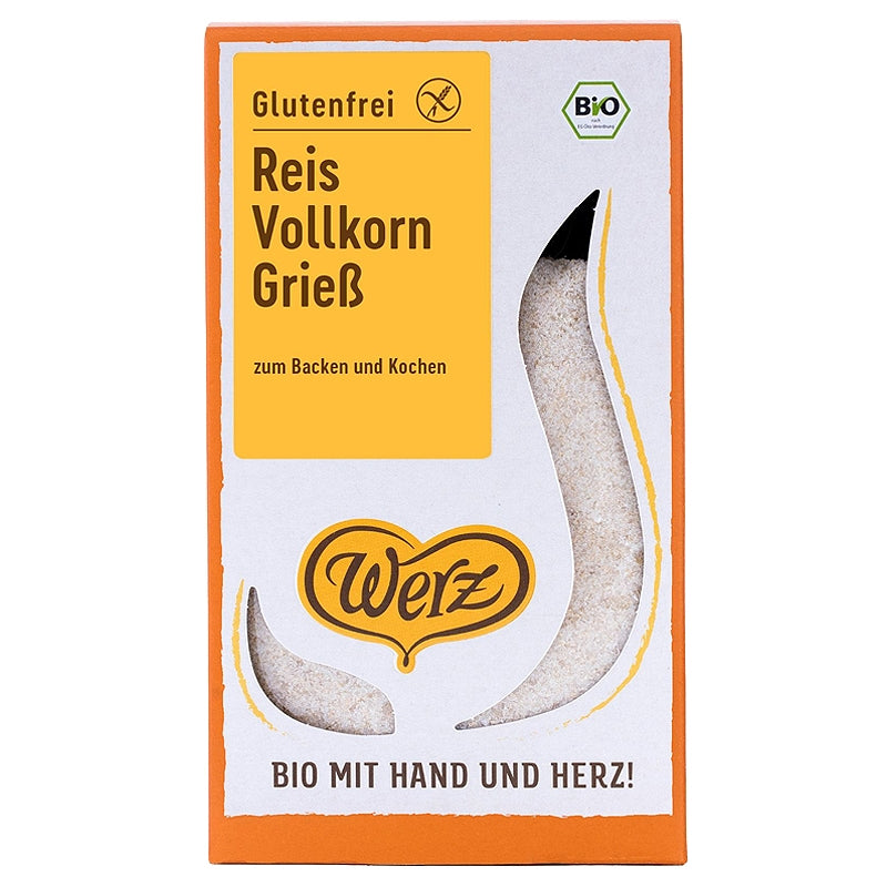 Bio-Vollkornreisgrieß - 250 g - Werz