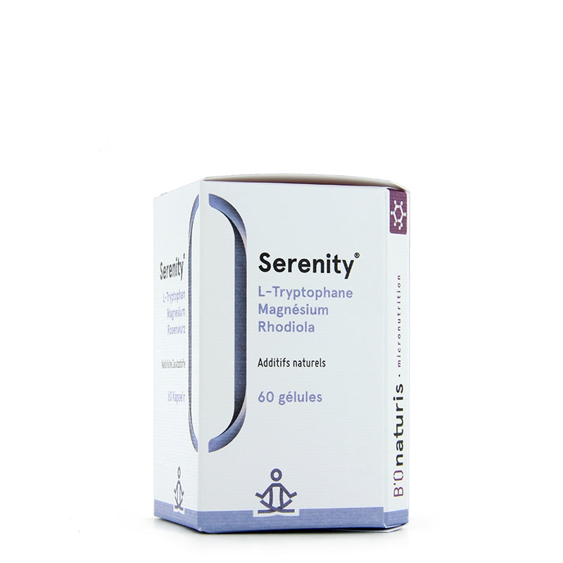 Serenity (L-Tryptophan, Magnesium & Rhodiola) 60 Kapseln - BIOnaturis