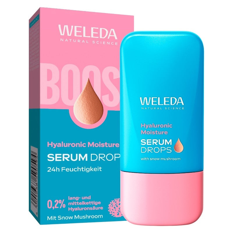 BIO Schneepilz Hyaluron-Feuchtigkeitsserum - 30 ml - Weleda