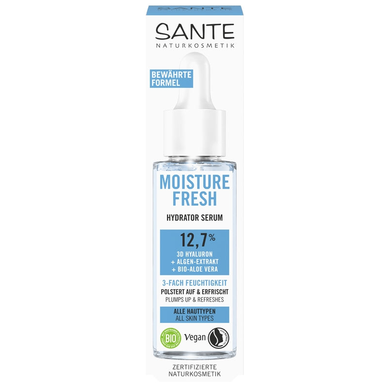 Sérum hydratant Moisture Fresh BIO acide hyaluronique & algue - 30ml - Sante