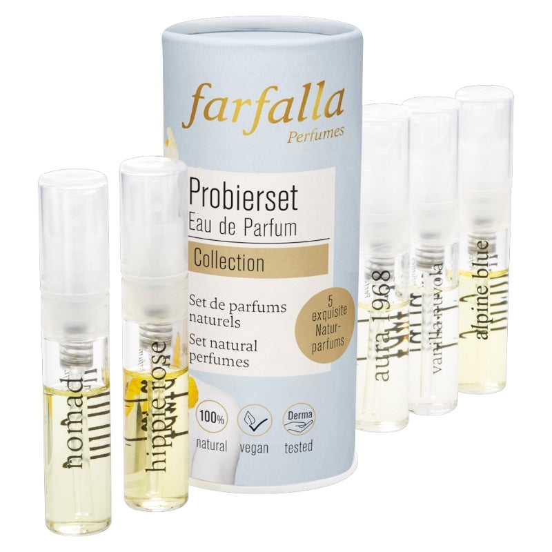 Natürliches Parfüm-Set – 5 x 2 ml – Farfalla