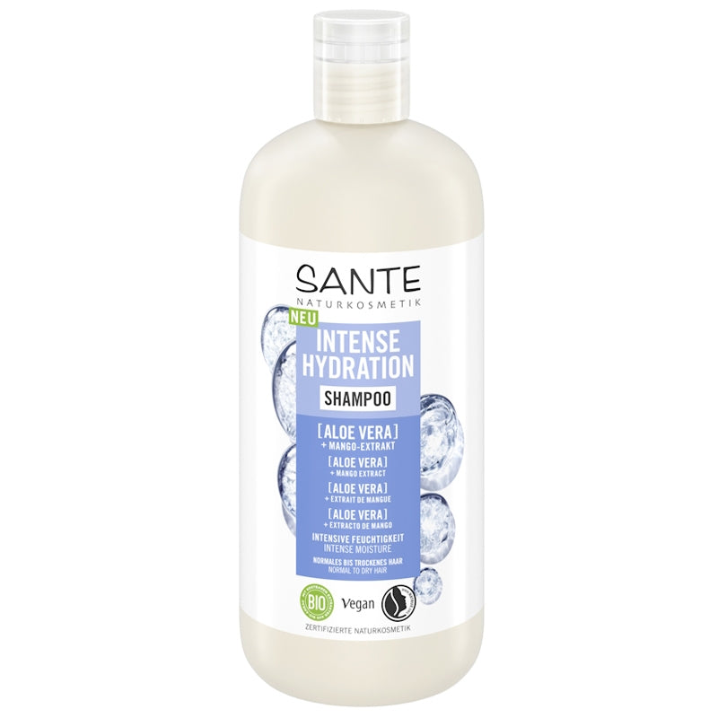 Shampoing hydratation intense BIO aloe vera & mangue - 500ml - Sante