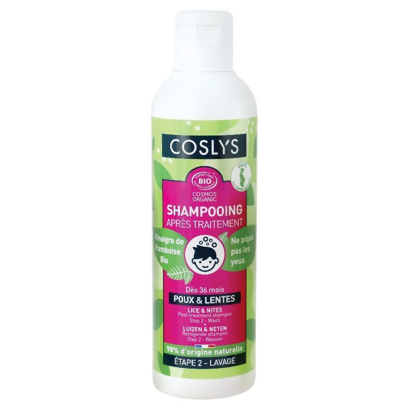 Shampooing après traitement poux & lentes BIO Etape 2 - 250ml - Coslys