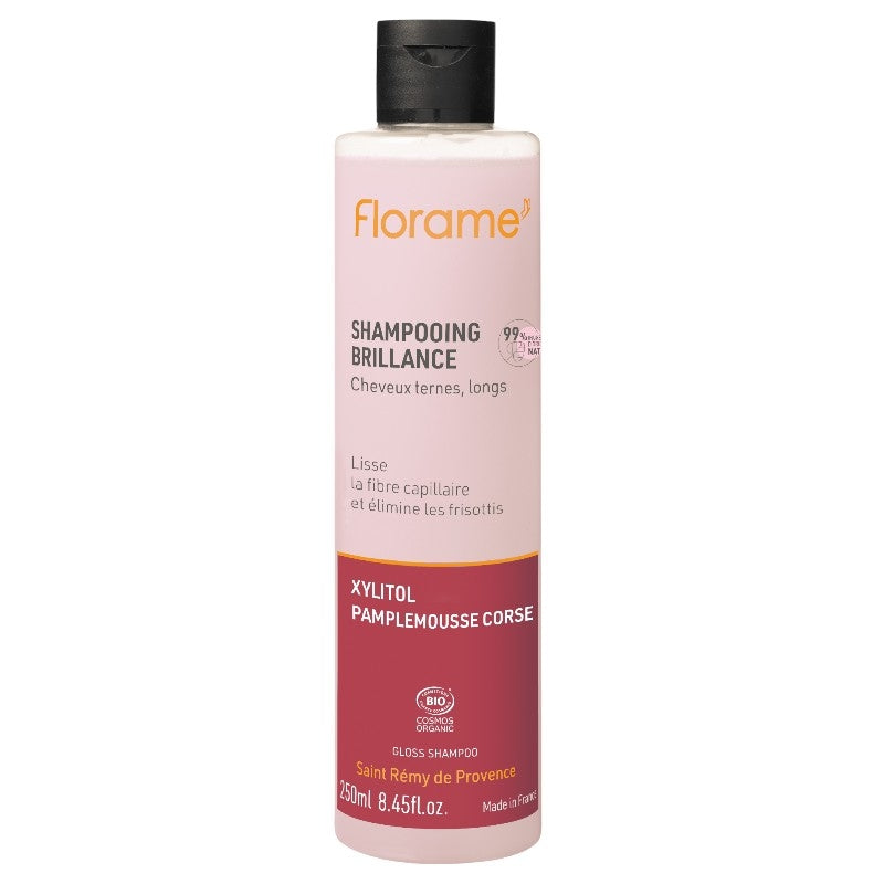 Shampooing brillance BIO xylitol & pamplemousse - 250ml - Florame