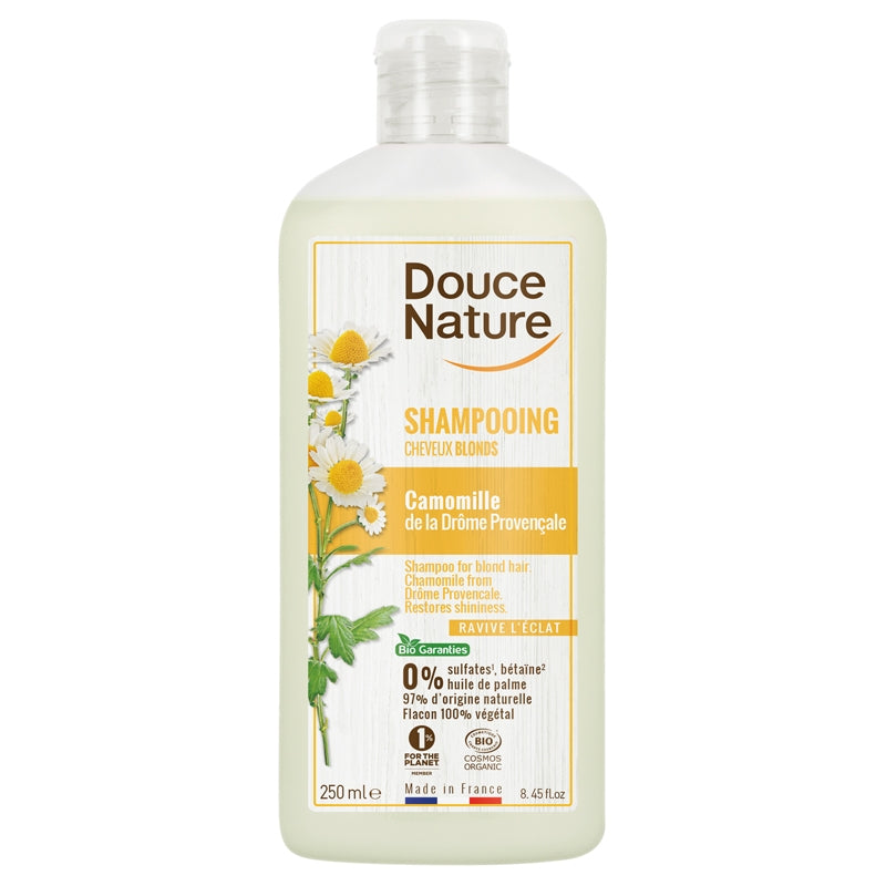 Shampooing cheveux blonds BIO camomille - 250ml - Douce Nature
