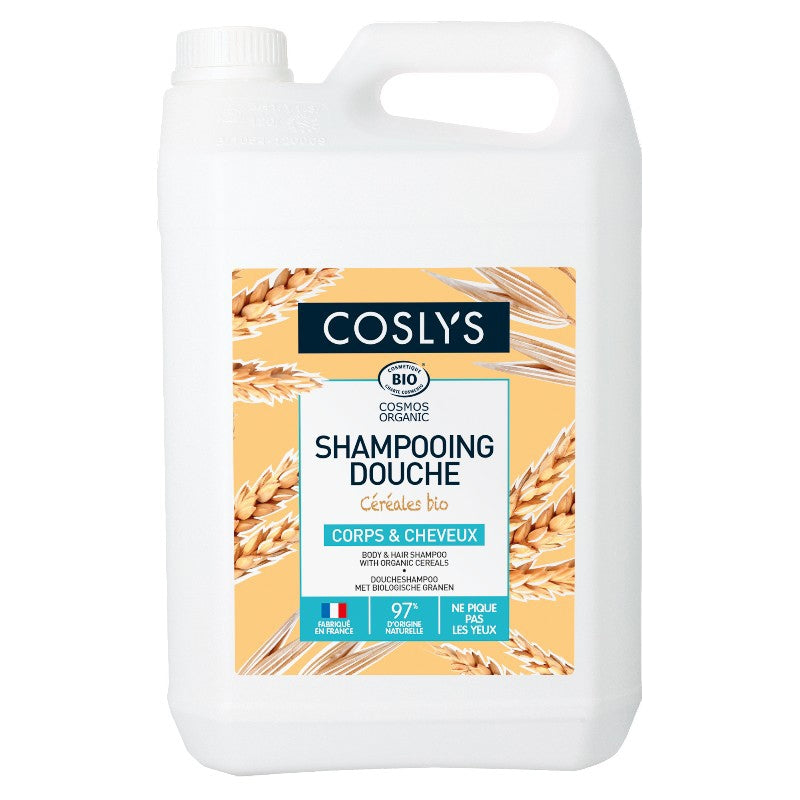 Bio-Shampoo und Duschgel aus Getreide – 5 l – Coslys
