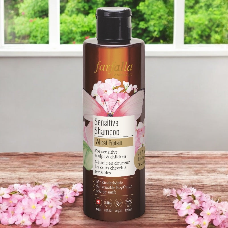 Sanftes Bio-Weizenprotein-Shampoo – 200 ml – Farfalla