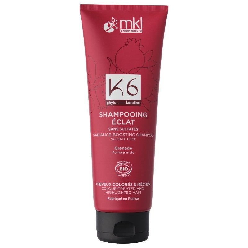 Shampooing éclat BIO grenade - 250ml - MKL Green Nature