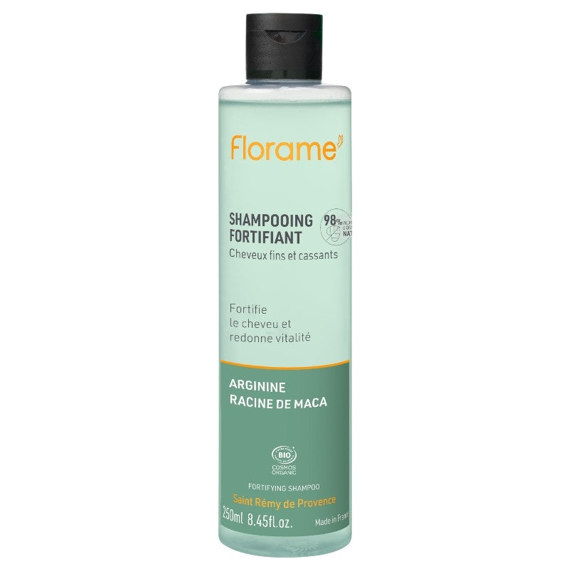 Shampooing fortifiant BIO arginine & racine de maca - 250ml - Florame