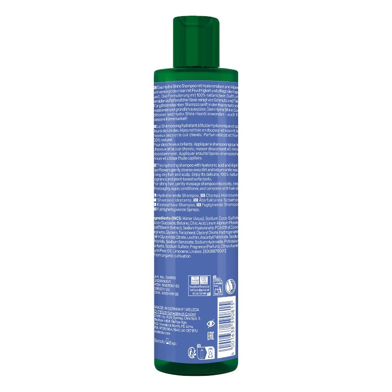 Bio-Feuchtigkeitsshampoo mit Alpenleinblüten – 250 ml – Weleda