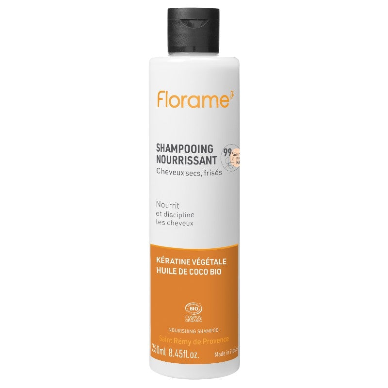 Shampooing nourrissant BIO kératine végétale & coco - 250ml - Florame