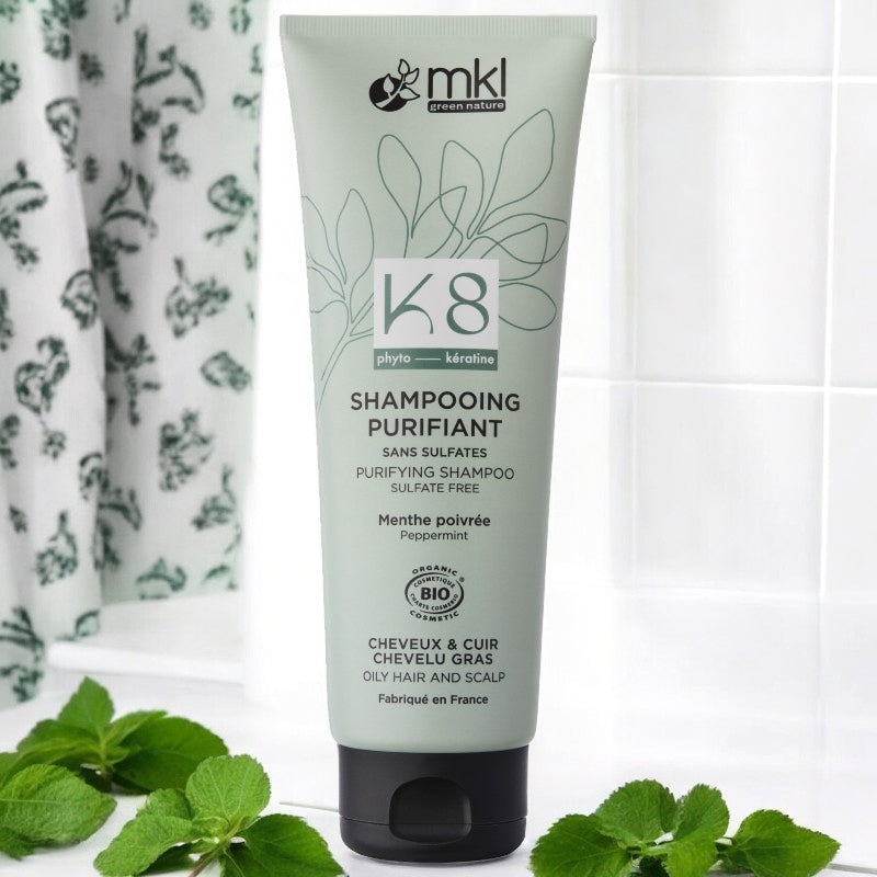 Bio-Reinigungsshampoo mit Pfefferminze – 250 ml – MKL Green Nature