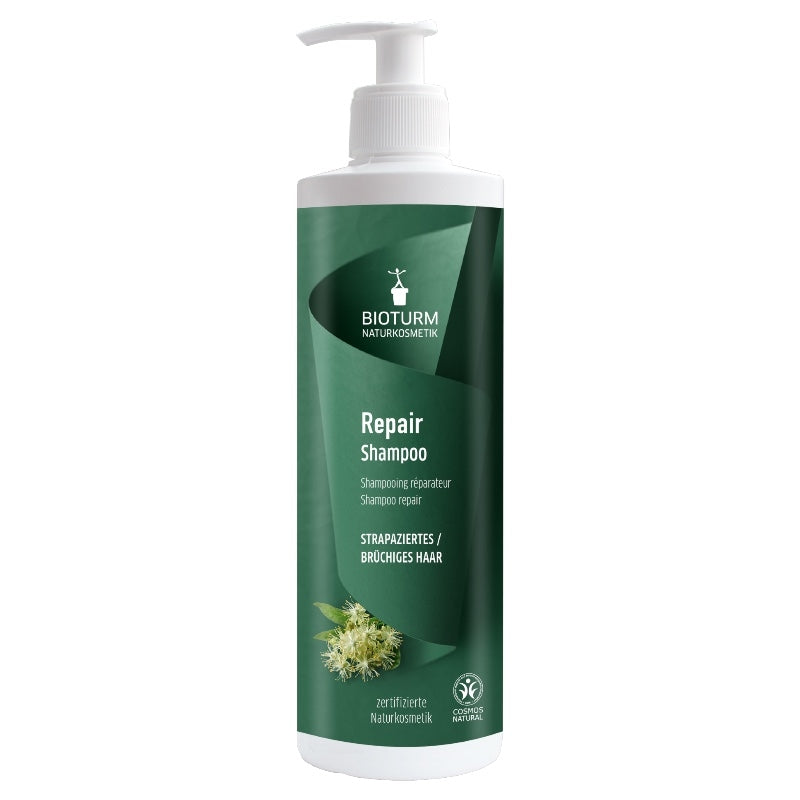 Shampooing réparateur naturel tilleul & avoine - 500ml - Bioturm
