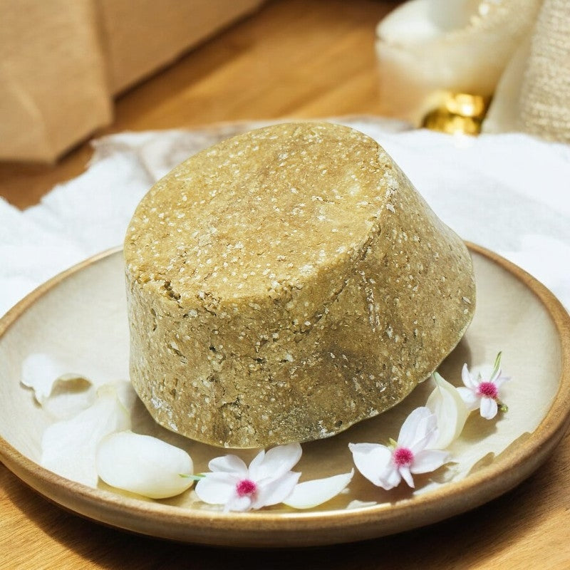 Festes Shampoo mit Eibisch und Hafer - 90 g - Natur'Mel