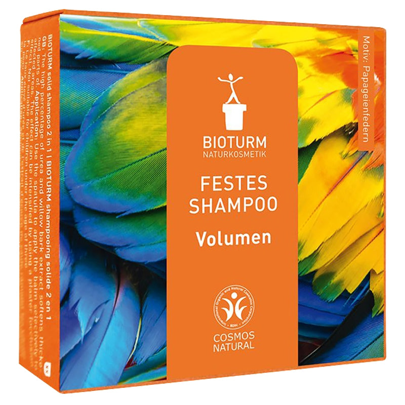 Natürliches Volumen-Festshampoo mit Aloe Vera - 100 g - Bioturm